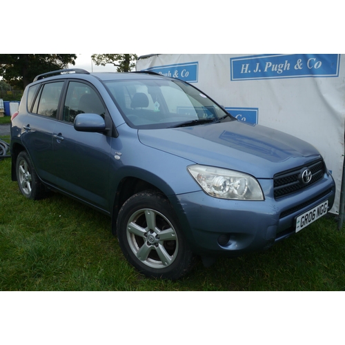 1319 - Toyota RAV 4 car. MOT Jan 2022. 98,000Miles. Reg. GR06 NGG