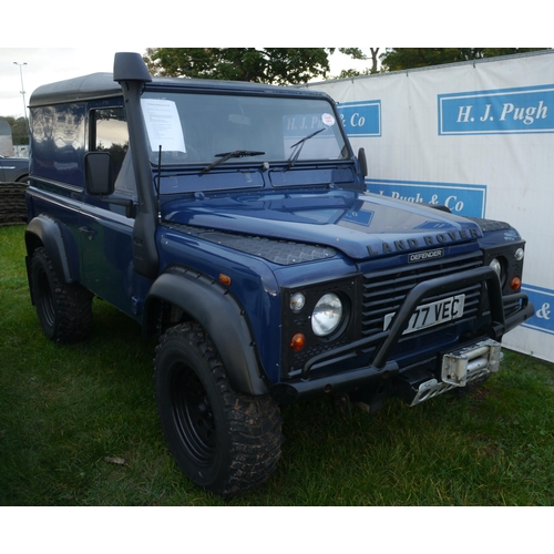 1323 - Land Rover Defender 90 TD5. 2000.  Cylinder head skimmed and head gasket replaced at 95,670miles, ne... 