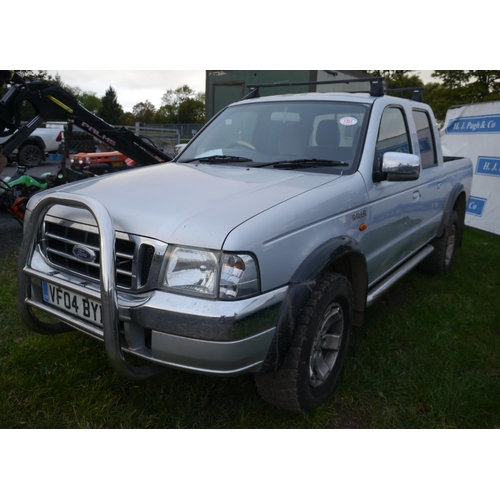 1351 - Ford Ranger. MOT Aug 22. New timing belt. Reg. VF04 BYB