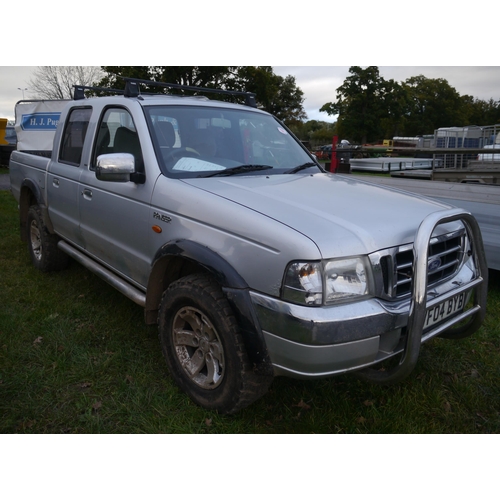 1351 - Ford Ranger. MOT Aug 22. New timing belt. Reg. VF04 BYB