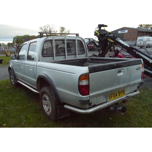 1351 - Ford Ranger. MOT Aug 22. New timing belt. Reg. VF04 BYB