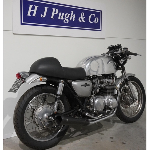 764 - Honda 500 4 motorcycle. 500cc. 1972. Runs and rides well. Has new battery, comes with owners manual ... 