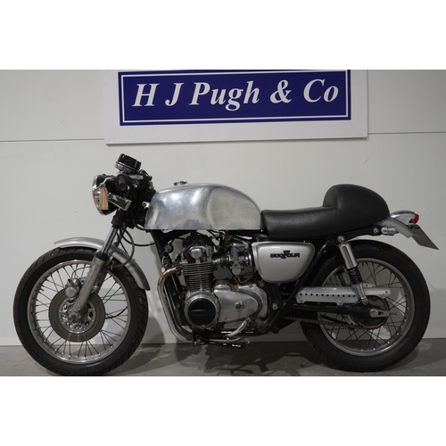 764 - Honda 500 4 motorcycle. 500cc. 1972. Runs and rides well. Has new battery, comes with owners manual ... 