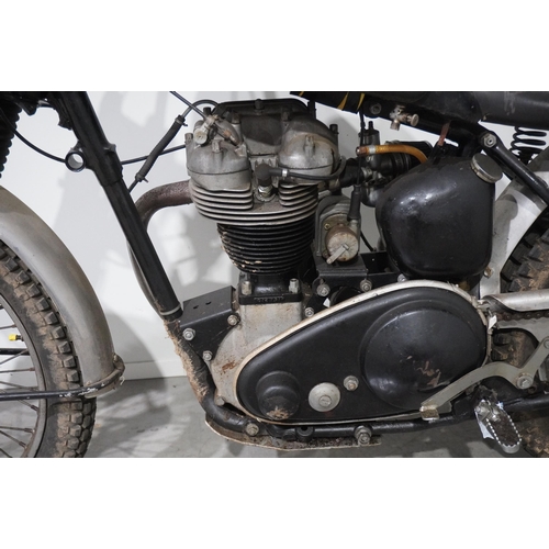 769 - Matchless trials motorcycle project. 347cc. 1950. Reg. ACA 722A. V5