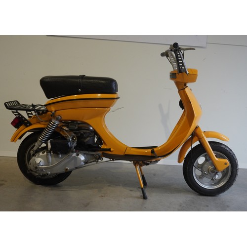 736 - Lambretta Vega 75 scooter. 1968. Runs. Comes with dating certificate, workshop manual and NOVA