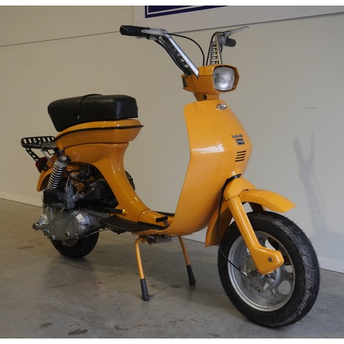 736 - Lambretta Vega 75 scooter. 1968. Runs. Comes with dating certificate, workshop manual and NOVA