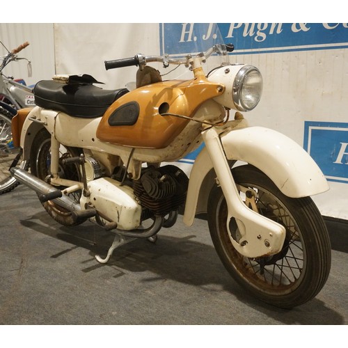 790 - Ariel Leader motorcycle. Reg. 741 LJH. No docs