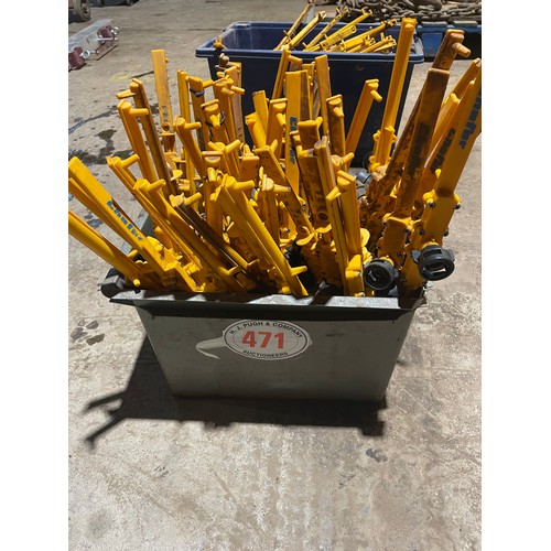 471 - 52 Chafer liquid fertilizer dribble bars