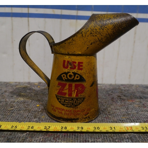 ROP Zip motor oil pouring jug