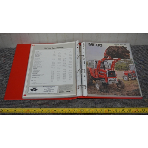 94 - Massey Ferguson implement sales brochures 70/80s era