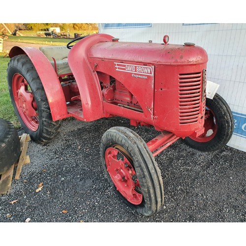 1042 - David Brown Cropmaster tractor, last running 2 years ago