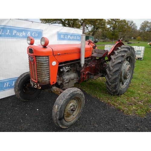 1031 - Massey Ferguson 65 tractor. Tidy ex farm machine. Runs and drives