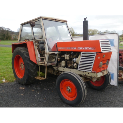 1032 - Zetor Crystal 8011 tractor. Reg NKX 121M.
