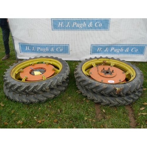 1377 - Row crop wheels and tyres 7.2/7-36 -4