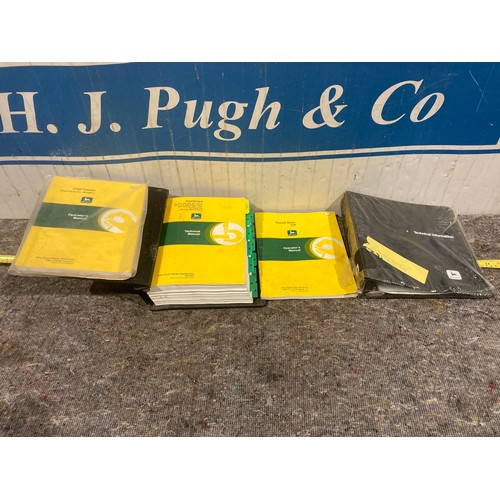 154 - Quantity of John Deere manuals