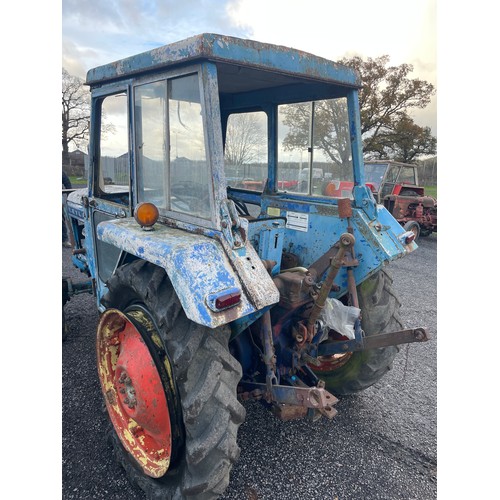 1035A - Leyland 344 tractor. Runs. SN- 155398. No docs