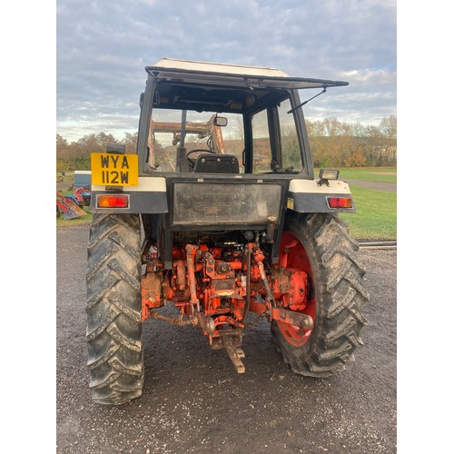 1036B - David Brown 1490 tractor. Runs & drives. 2WD. Synchro. Reg. WYA 112W. V5