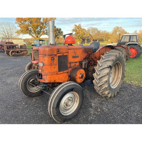 1037 - Field Marshall Series 3 tractor. 1951. Original condition with lights. Reg. YAS 630. V5