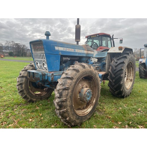 1031A - Ford 5000 Roadless tractor. Runs and drives.
