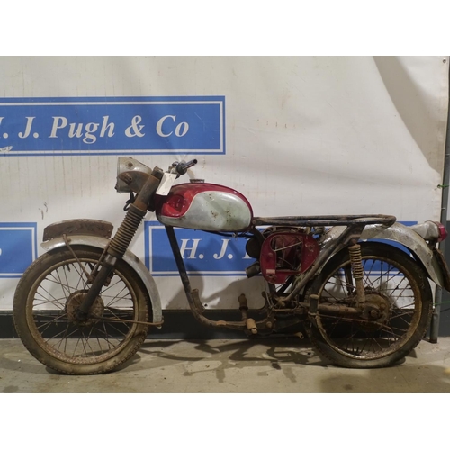 781 - BSA D14 sports rolling chassis. Heavyweight forks. Reg. NHA 825F. V5