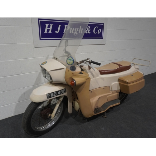 772 - Velocette Vogue motorcycle. 1964. 200cc. One owner from new. Comes with assorted literature includin... 