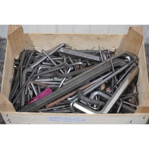 507 - Large box of mixed allen keys mostly Unbrako