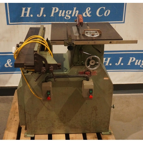 838 - Parry Tools planer and table saw combination GWO