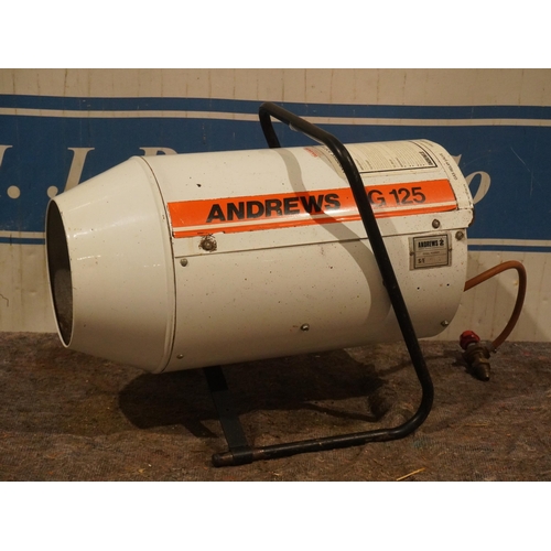 848 - Andrews gas space heater