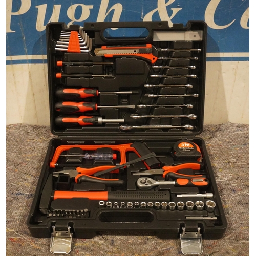 1068 - NOS 81pc Tool kit in carry case