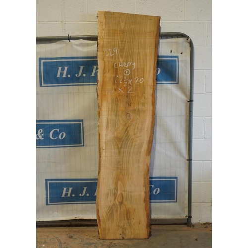 229 - Cherry 82.5x20x2