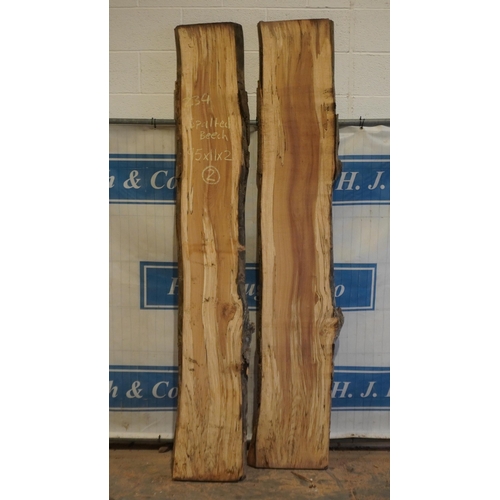 234 - Spalted beech 95x11x2