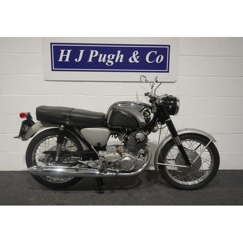 793 - Honda CB72E motorcycle. 250cc. 1964. Good compression. Frame no. 100822 Engine No. 211368. Reg. BNE ... 