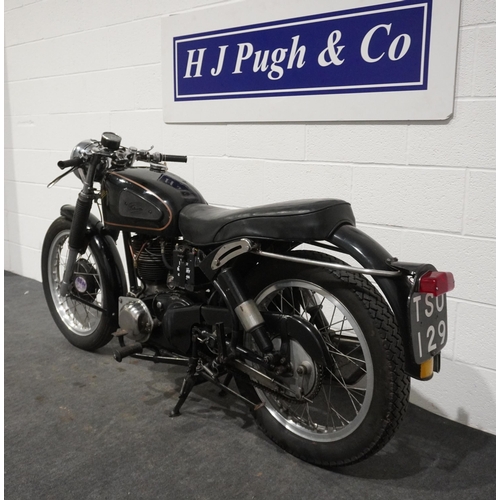 800 - Velocette KSS 350 motorcycle. 1954. With Velocette MAC frame, Velocette KSS 350 ohc short con-rod en... 