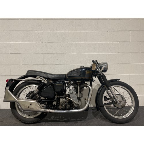 800 - Velocette KSS 350 motorcycle. 1954. With Velocette MAC frame, Velocette KSS 350 ohc short con-rod en... 