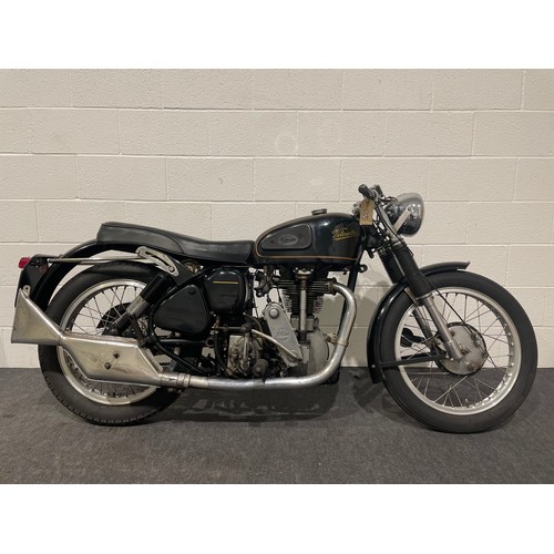 800 - Velocette KSS 350 motorcycle. 1954. With Velocette MAC frame, Velocette KSS 350 ohc short con-rod en... 