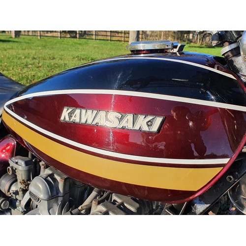 766 - Kawasaki Z650B3 motorcycle. 1979. 650cc. This bike was running when it went into storage, will need ... 