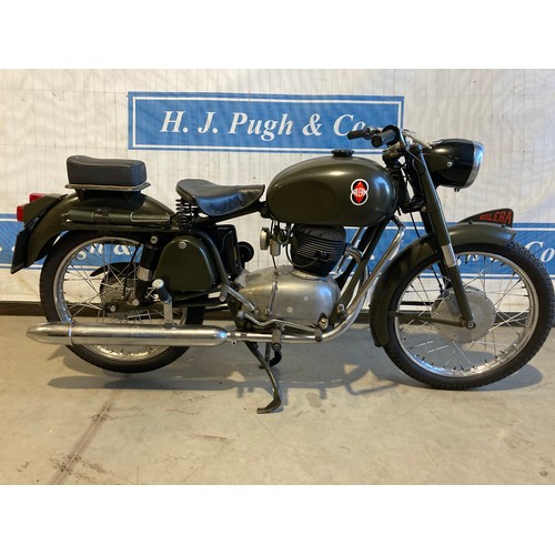 721 - Gilera 175 Sport Military motorcycle. 1974. 172cc. Officer spec motorcycle. Identification no. 18907... 