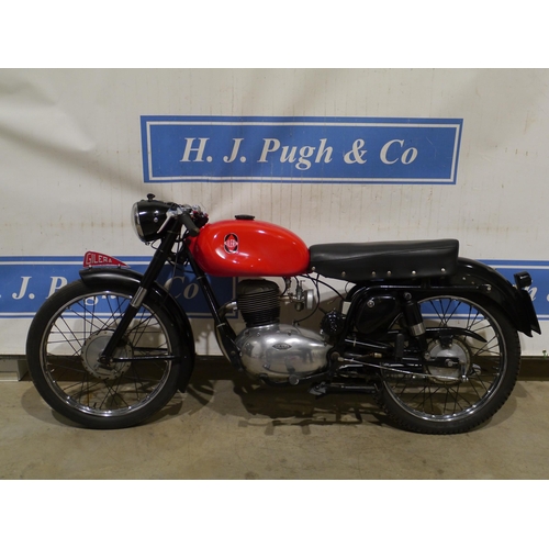 807 - Gilera 150 Sport motorcycle. Believed 1955. Runs and rides, was fully restored then used as show pie... 