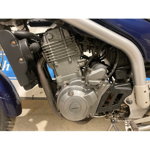 736 - MZ Scorpion motorcycle. 1997. 660cc. Starts and runs. Frame no. 7501186. Engine no. 011585. Last MOT... 