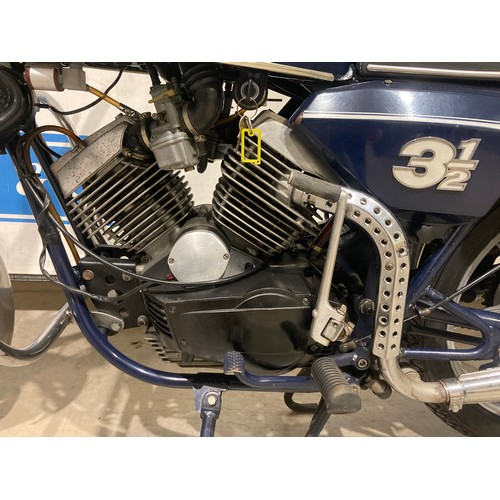 711 - Moto Morini motorcycle. 1981. 350cc. Frame no. A317600. Police specification. Reg. L339 PTV. V5 c/w ... 