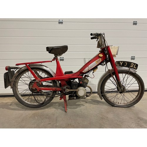 808 - Motobecane Pantin moped. Reg LYD12L. No docs