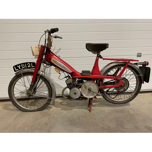 808 - Motobecane Pantin moped. Reg LYD12L. No docs