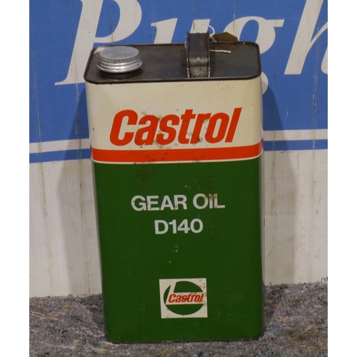 Castrol gear oil D140 tin