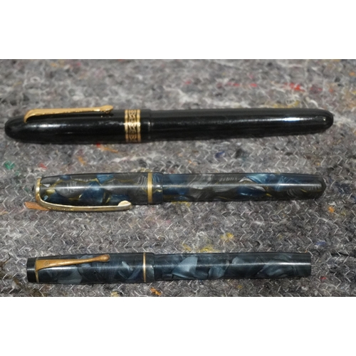 568 - 3 Pens to include Burnham and one other German pen