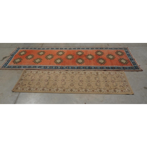 134 - 2 Hall runner rugs 134x40