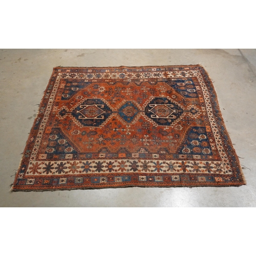 84 - Early 20th century wool rug 83x67.5