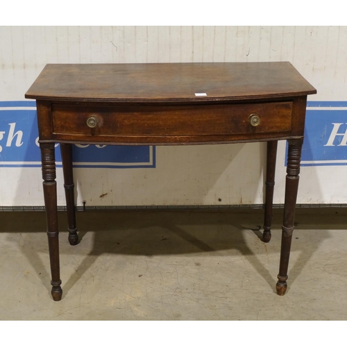 155 - Mahogany hall table 30x36