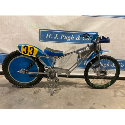 821 - Antig Hagon grasstrack/longtrack rolling chassis. Good condition gearbox and clutch