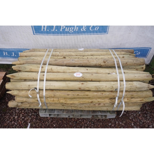 311 - Fence stakes 6ft  -55