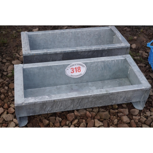 318 - Sheep troughs 2ft -2